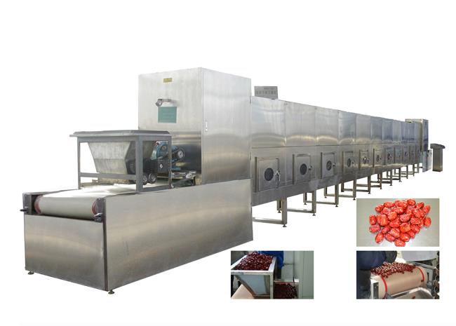 ציוד לייבוש מיקרוגל Microwave drying equipment